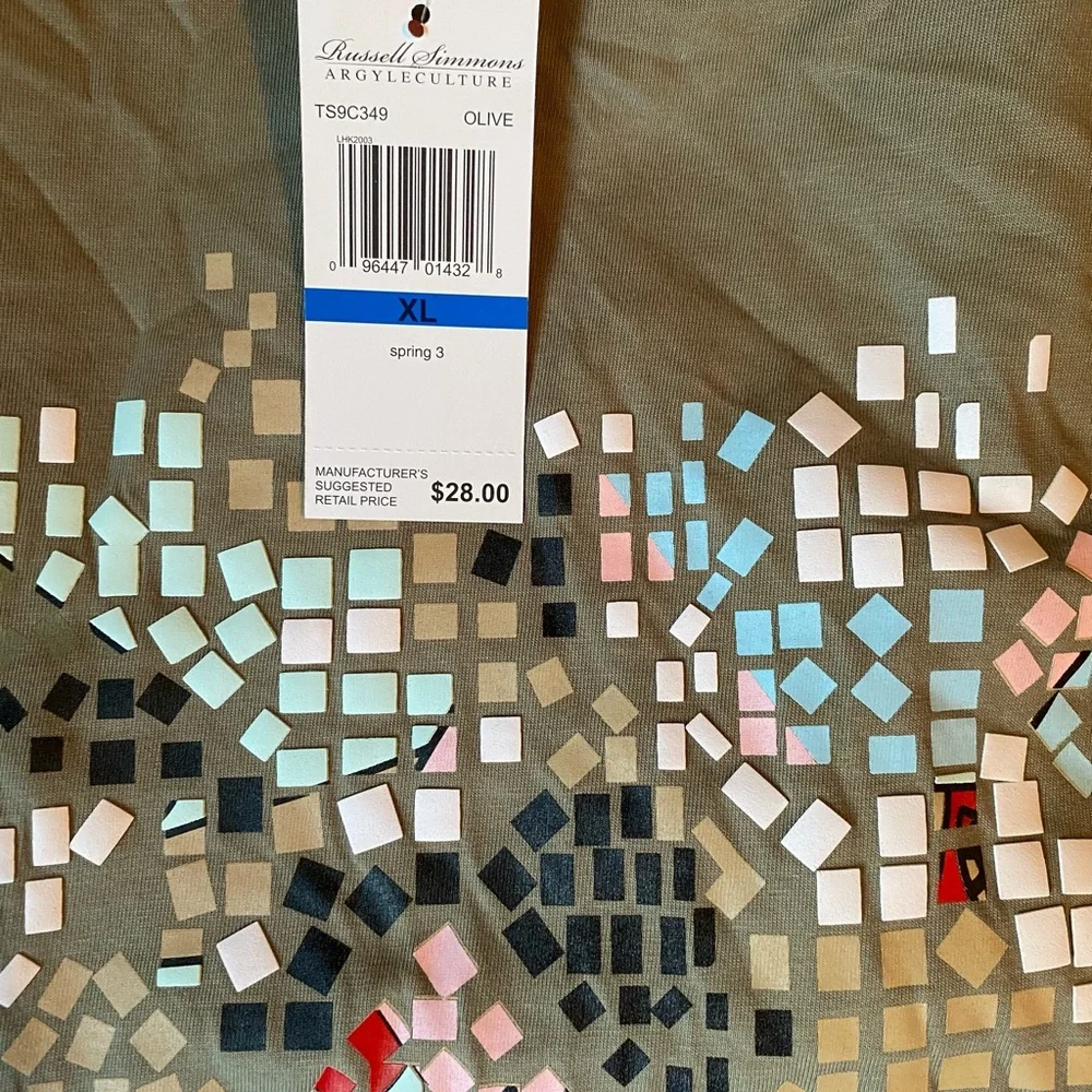 COPY - Men’s size XL Russell Simmons Argyle Culture tee - Picture 11 of 11